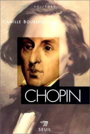 Cover of: Chopin by Camille Bourniquel, Camille Bourniquel