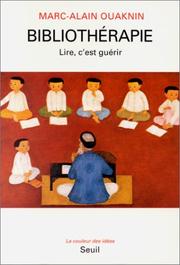 Cover of: Bibliothérapie