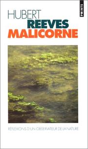 Cover of: Malicorne by Hubert Reeves