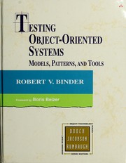 Testing object-oriented systems by Robert Binder