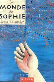 Cover of: Le Monde de Sophie by Jostein Gaarder