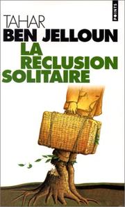 Cover of: La Reclusion Solitaire