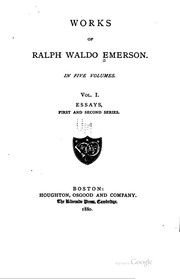 Cover of: Works of Ralph Waldo Emerson ... by Ralph Waldo Emerson