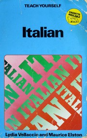 Cover of: Italian by Lydia Vellaccio