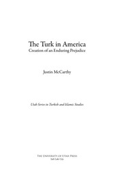 Cover of: The Turk in America by McCarthy, Justin