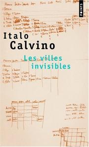 Cover of: Les Villes invisibles by Italo Calvino