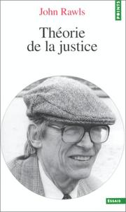 Cover of: Théorie de la justice