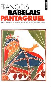 Cover of: Pantagruel by François Rabelais