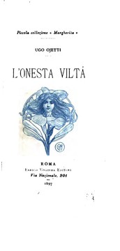 Cover of: L' onesta viltà : disegni di G. Mataloni.