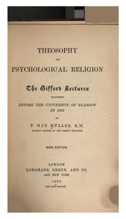 Cover of: Theosophy