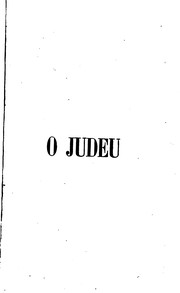 Cover of: O Judeu: romance historico by Camilo Castelo Branco