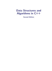 Data structures and algorithms in C++ by Michael T. Goodrich