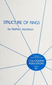 Cover of: Structure of rings.