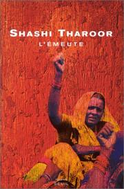 Cover of: L'Emeute by Shashi Tharoor, Claude Demanuelli