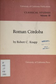 Cover of: Roman Córdoba by Robert C. Knapp