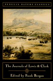 Cover of: The journals of Lewis and Clark by Meriwether Lewis