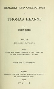 Cover of: Remarks and collections