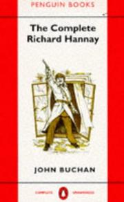 Cover of: The Complete Richard Hannay by John Buchan