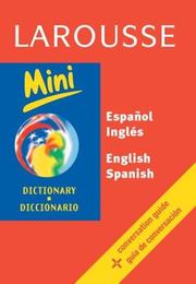 Cover of: Larousse Mini Dictionary by Larousse