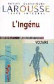 Cover of: L'Ingénu by Voltaire, Voltaire