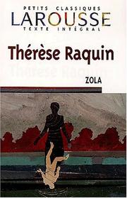 Cover of: Therese Raquin (Petits Classiques Larousse) by Émile Zola