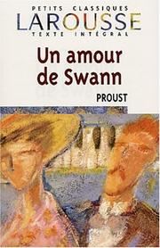 Cover of: Un Amour De Swann (Petits Classiques Larousse)