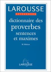 Cover of Dictionnaires De Langage Larousse