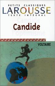 Cover of: Candide by Voltaire
