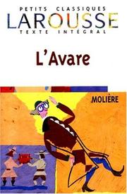 Cover of: Lavare (Petits Classiques Larousse) by Molière