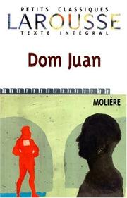 Cover of: Dom Juan (Petits Classiques Larousse)
