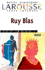 Cover of: Ruy Blas by Victor Hugo, Claude Eterstein