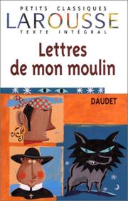 Cover of: Lettres De Mon Moulin