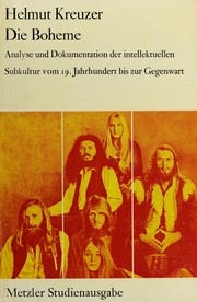 Cover of: Die Boheme by Helmut Kreuzer