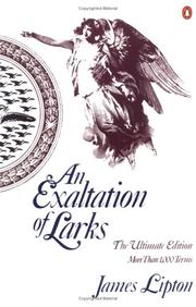 Cover of: An Exaltation of Larks by James Lipton