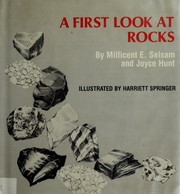 Cover of: A first look at rocks