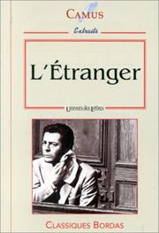 Cover of: Letranger by Albert Camus
