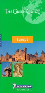 Cover of: Michelin Green Guide by Michelin, Michelin Travel Publications