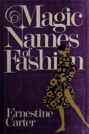 Cover of: Magic names of fashion