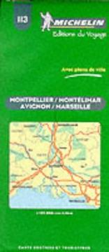 Cover of: Michelin Montpellier/Montelimar/Avignon/Marseille, France Map No. 113