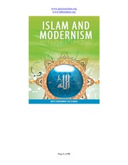 Cover of: Islam and Modernism by Mufti Muhammad Taqi Usmani
