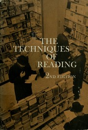 Cover of: The techniques of reading