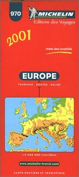 Cover of: Michelin Europe Map No. 970, 12e