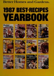 Cover of: Better Homes and Gardens 1987 Best-Recipes Yearbook