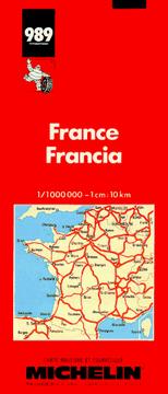 Cover of: France (Michelin Main Road Map)
