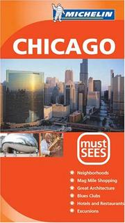 Cover of: Michelin Must See Chicago