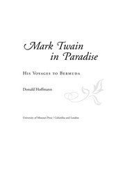 Cover of: Mark Twain in paradise by Donald Hoffmann