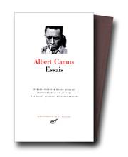 Cover of: Essais by Albert Camus