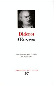 Cover of: Oeuvres (Bibliothèque de la Pléiade)