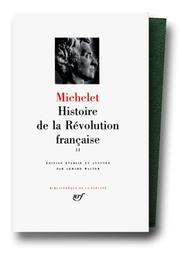 Cover of: Michelet : Histoire de la révolution française, tome 2 : 1792-1794