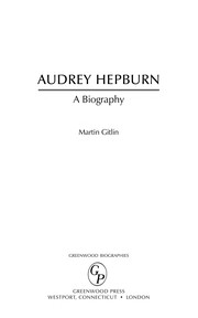 Cover of: Audrey Hepburn by Marty Gitlin